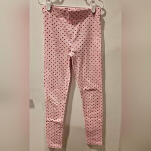 Heart Patterned Kids Leggings